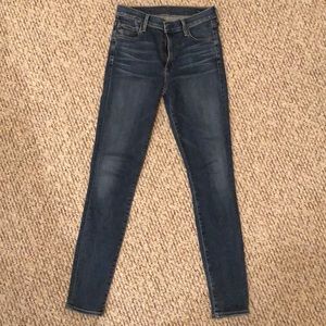 Citizens of Humanity high waisted skinny jeans